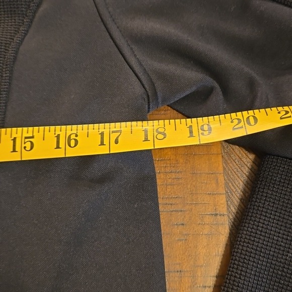 Spyder Men's Qtr Zip Black Pullover with Pockets and Microfleece Lining - Picture 8 of 10